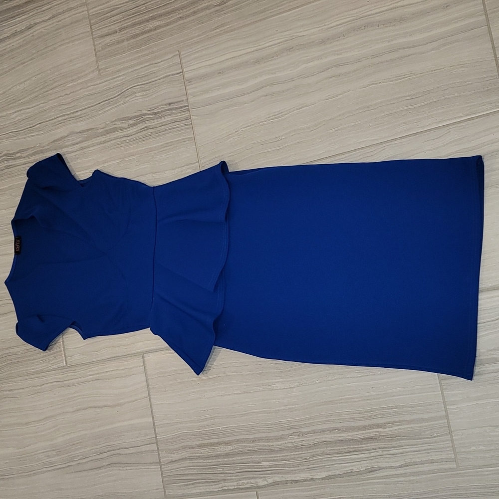 Midi Peplum Dress